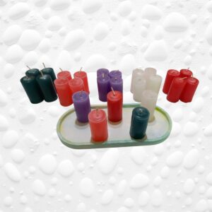 Vela Cilíndrica 3x6 cm Pack de 15