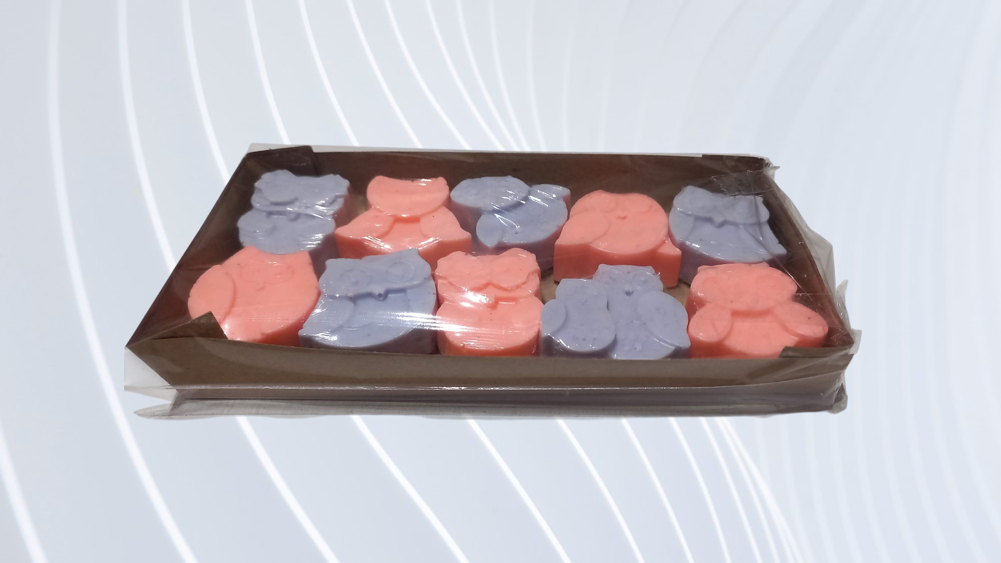 Jaboncitos Aromáticos "Búhos de la Suerte" Pack por 10 u