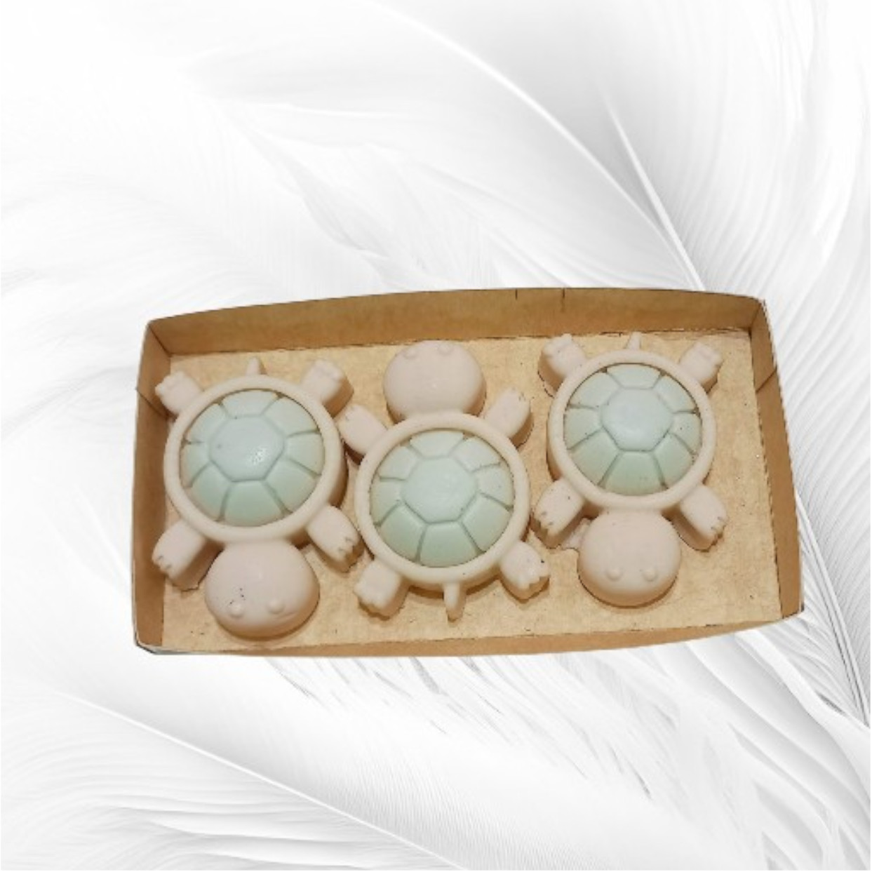 Jaboncito Artesanales "Tortuga" pack de 3 unidades - Imagen 2