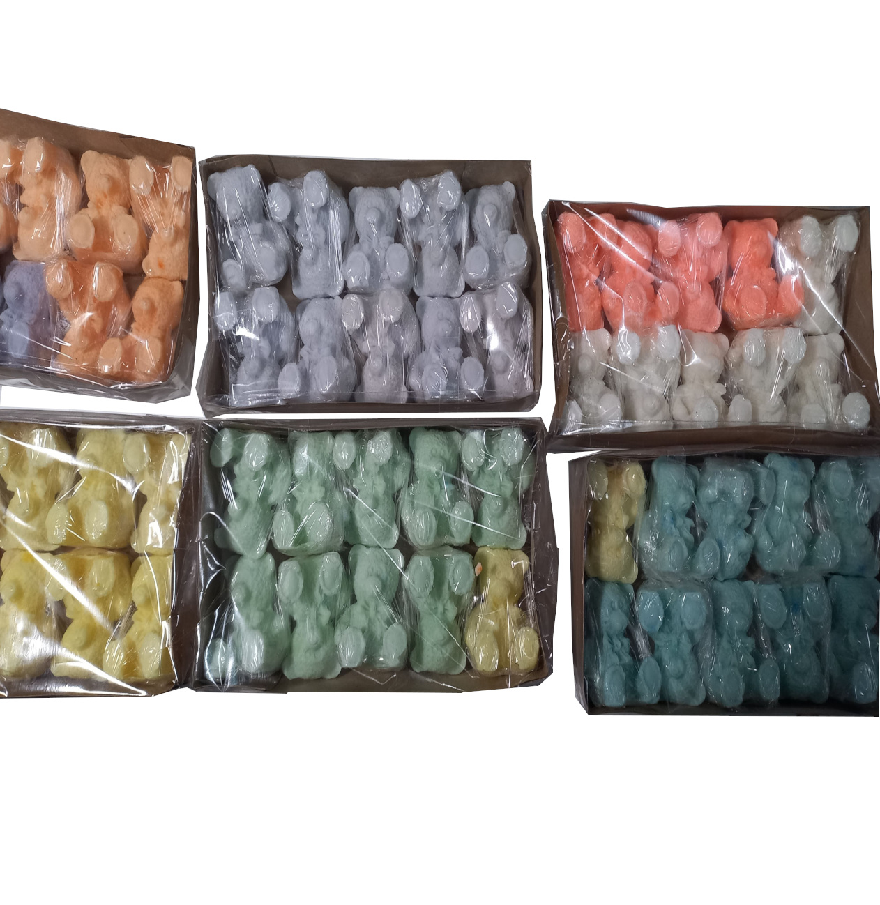 Jaboncitos Aromáticos "Ositos 3D Premium" Pack x 10 - Imagen 3