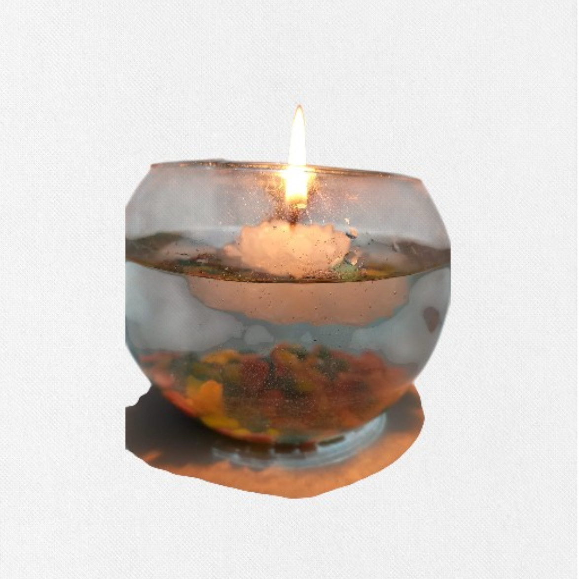 Vela flotante Peonias