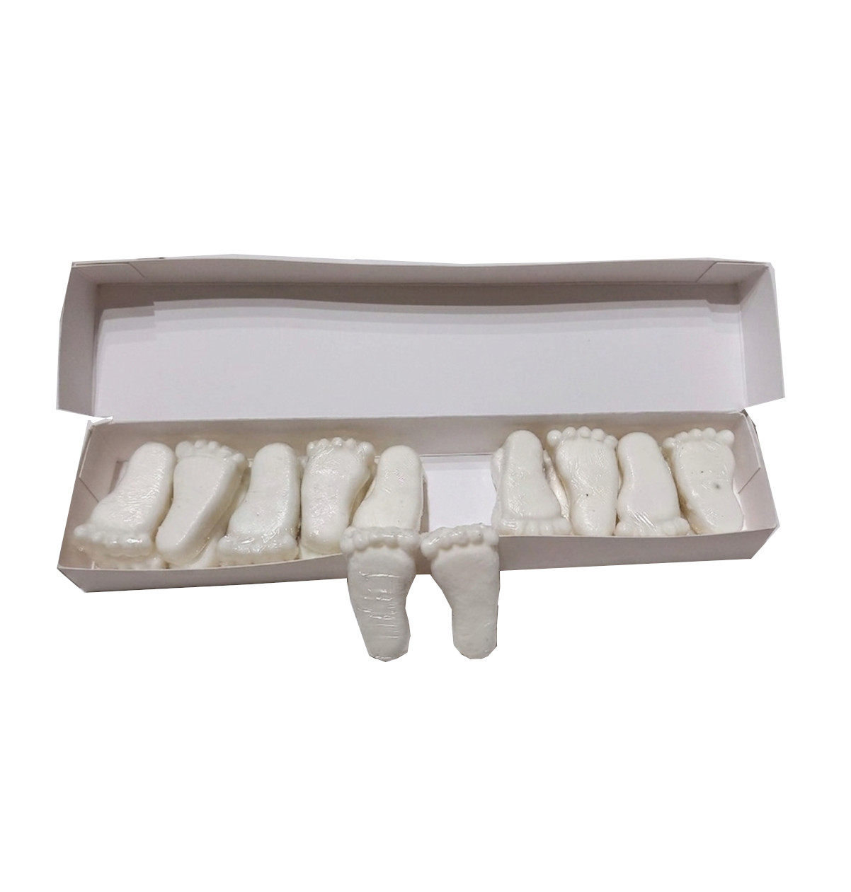 Jaboncitos Artesanales - Modelo "Piesitos"Pack x 10 pares - Imagen 3