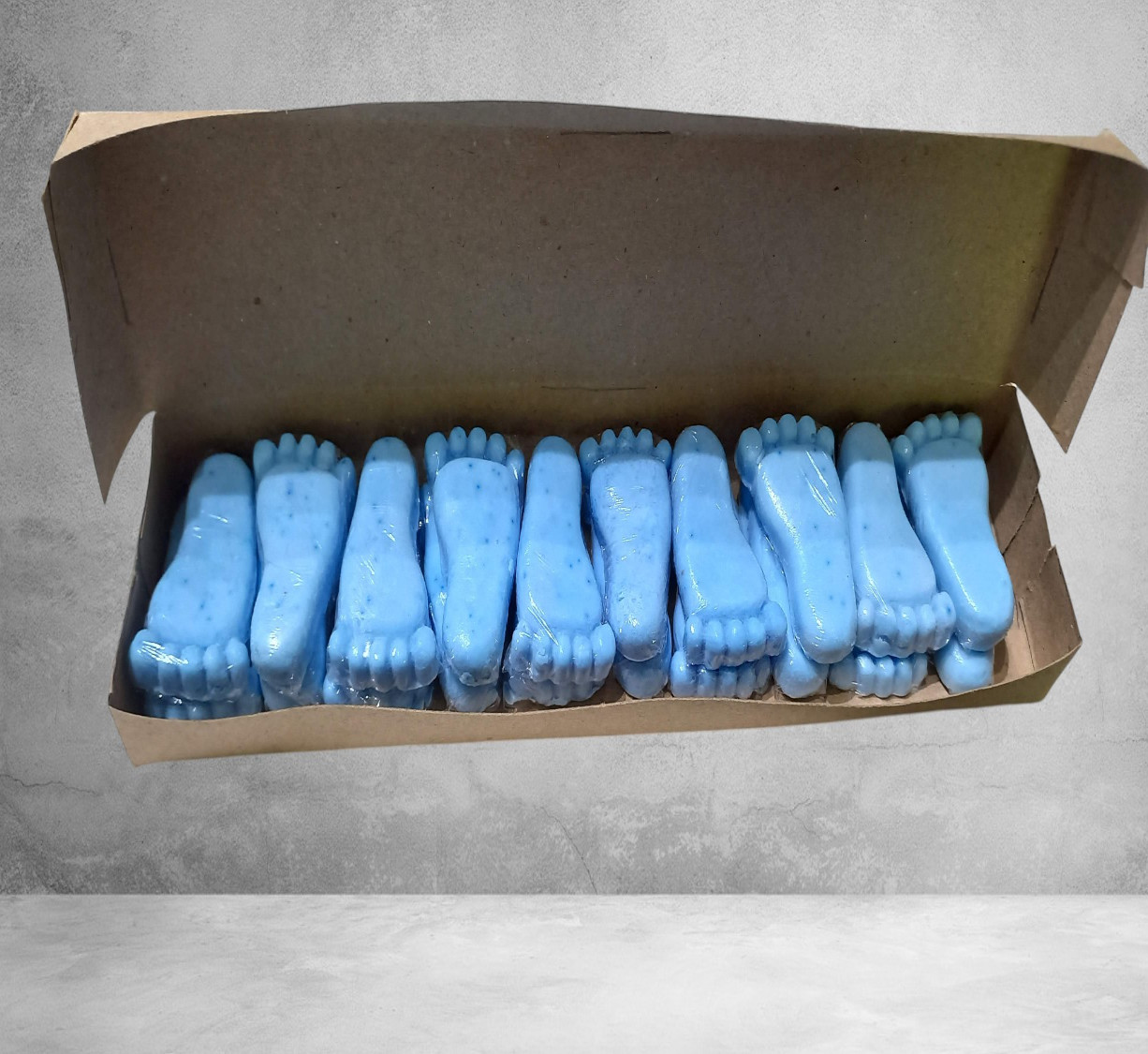 Jaboncitos Artesanales - Modelo "Piesitos"Pack x 10 pares - Imagen 6