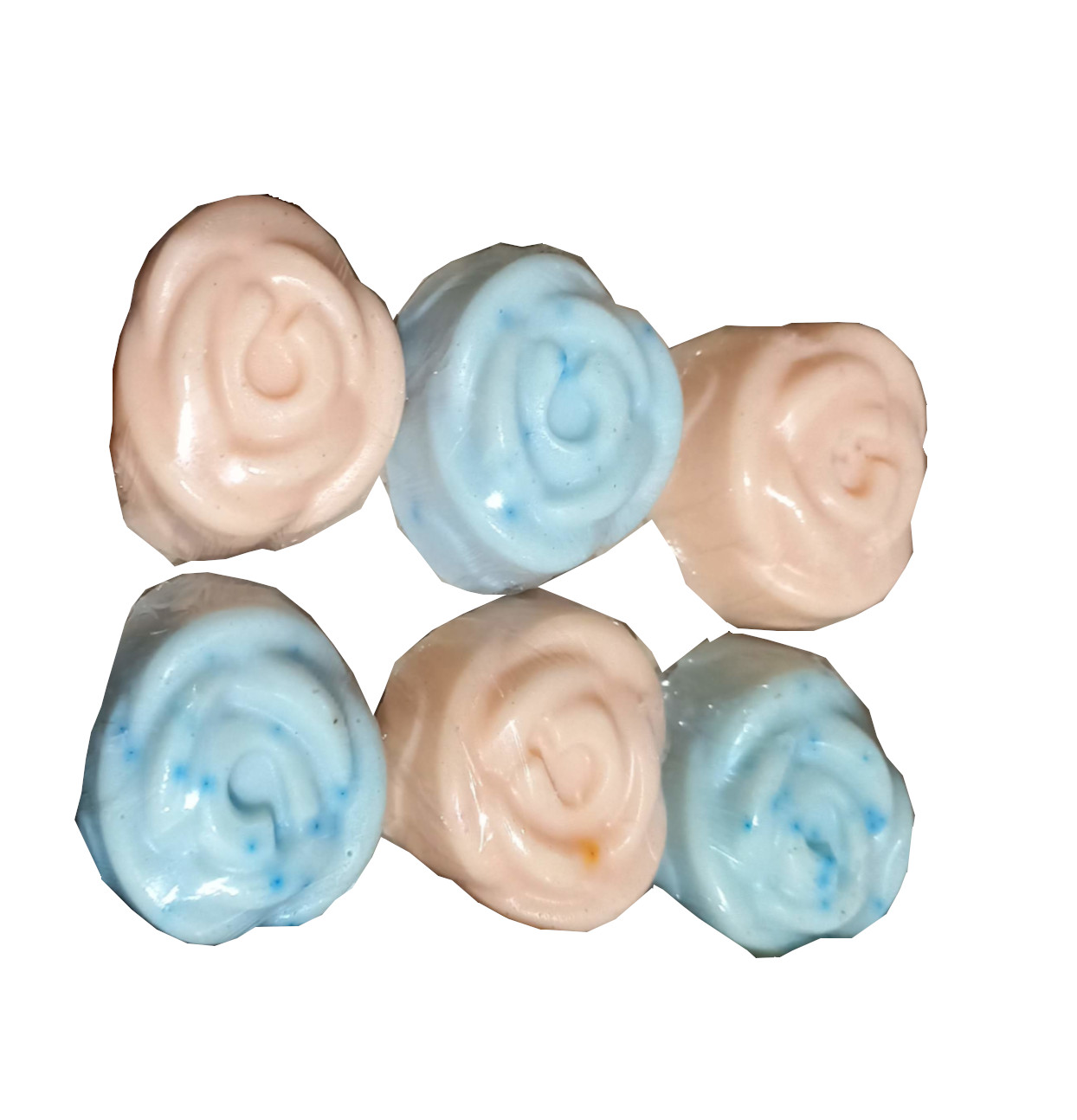 Jaboncitos Artesanales "Rosas Medianas de Autor" Pack x 6 - Imagen 2