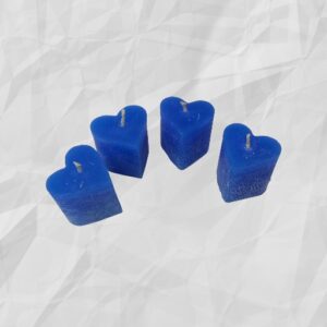 vela corazon7azul