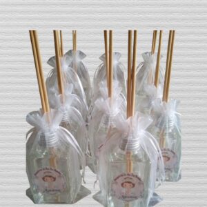 Difusor Aromático (125cc) – Elegancia en Organza para tus Eventos