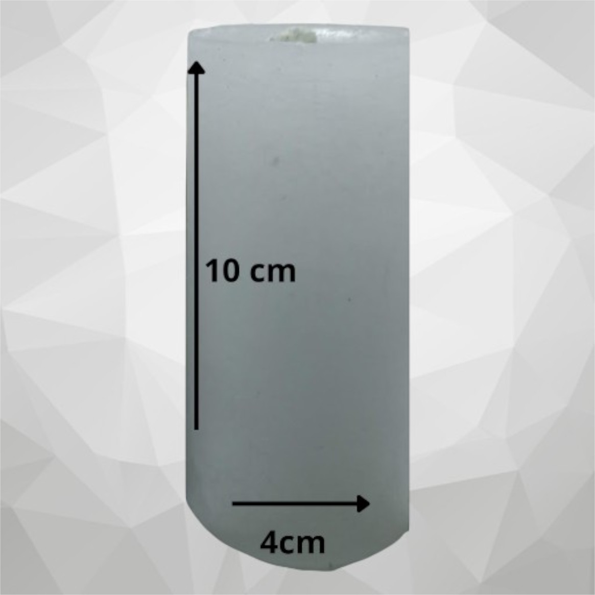 Vela Cilíndrica Grande Personalizada (4x10 cm) – Imagen Fusionada a tu Gusto y Aromas - Imagen 4