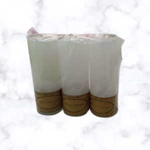 Velas Cilíndricas (5x12 cm) – Ideal Decoración de Mesas y Eventos – Brezos Aromas