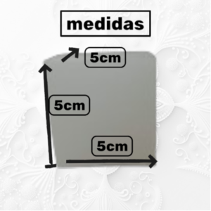Pack de 5 Velas Cubo Artesanales de 5x5x5 cm