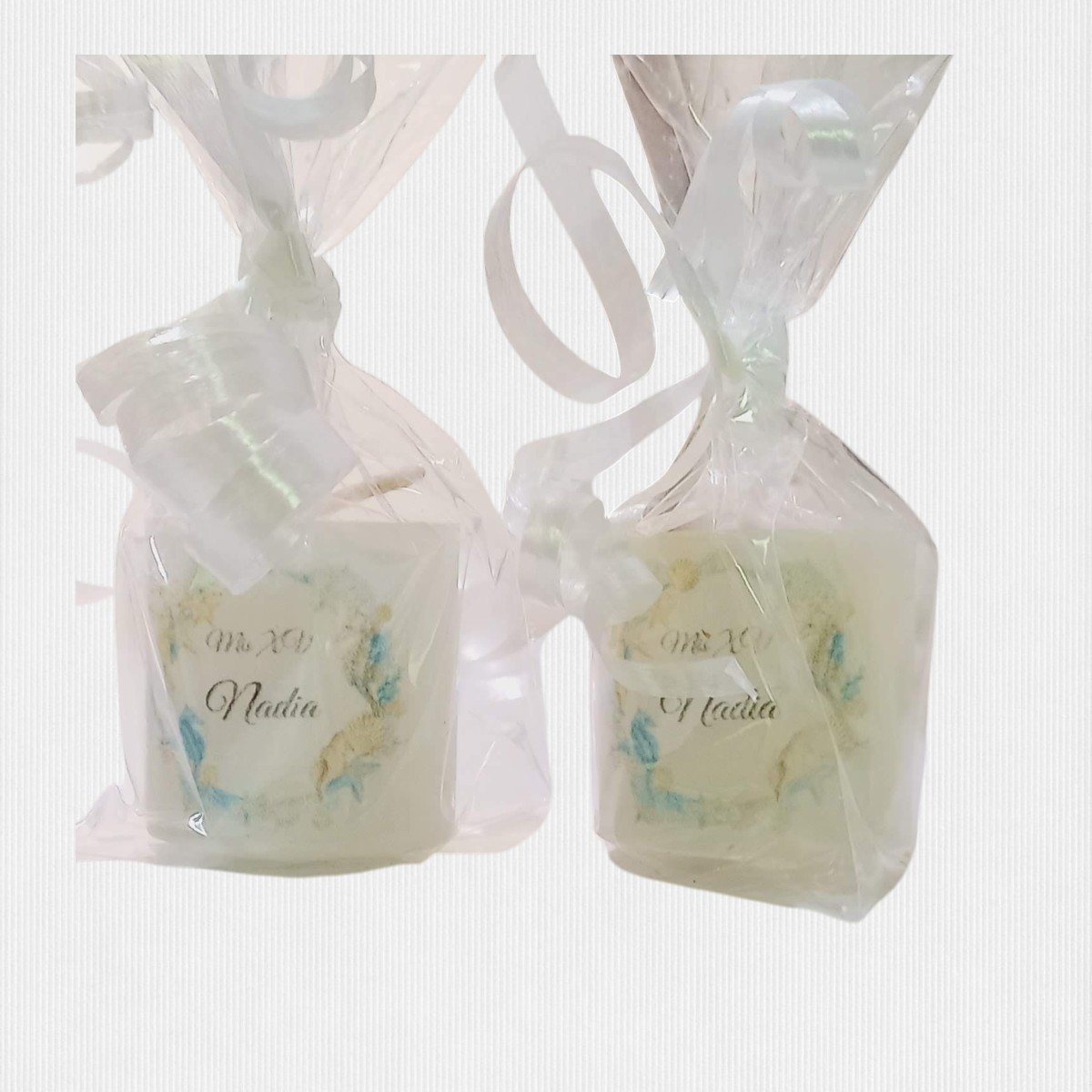 Pack x3 Velas Cilíndricas Personalizadas (5x5 cm) con Diseño Fusionado - Brezos Aromas - Imagen 3
