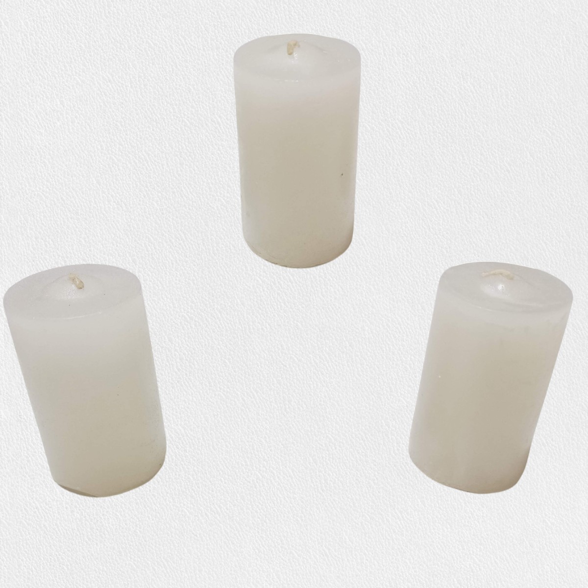 Pack x3 Velas Cilíndricas (5x9 cm) – Ideal Centros de Mesa – Brezos Aromas - Imagen 3