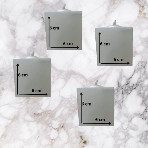 Velas Cilíndricas Simétricas (6x6 cm) – Brezos Aromas - Imagen 2
