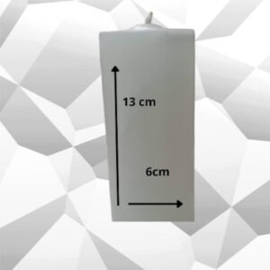 Velas Cilíndricas Grandes (6x13 cm) – Brezos Aromas