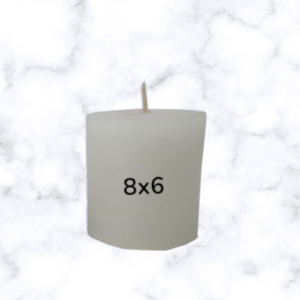 Vela de Parafina Premium (8x6 cm) – Brezos Aromas
