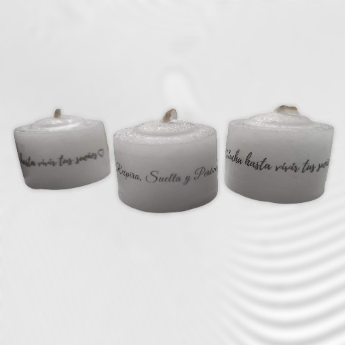 Velas de Noche Personalizadas (Pack x 10) - Imagen 4