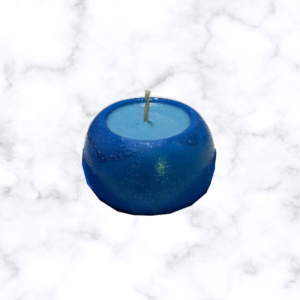 Vela de Soja Aromática en Cuenco Bombé de Yeso (70cc)