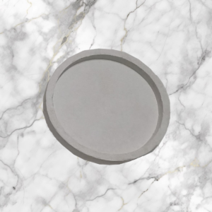 Bandeja Circular de Diseño con Borde – Base Decorativa Premium