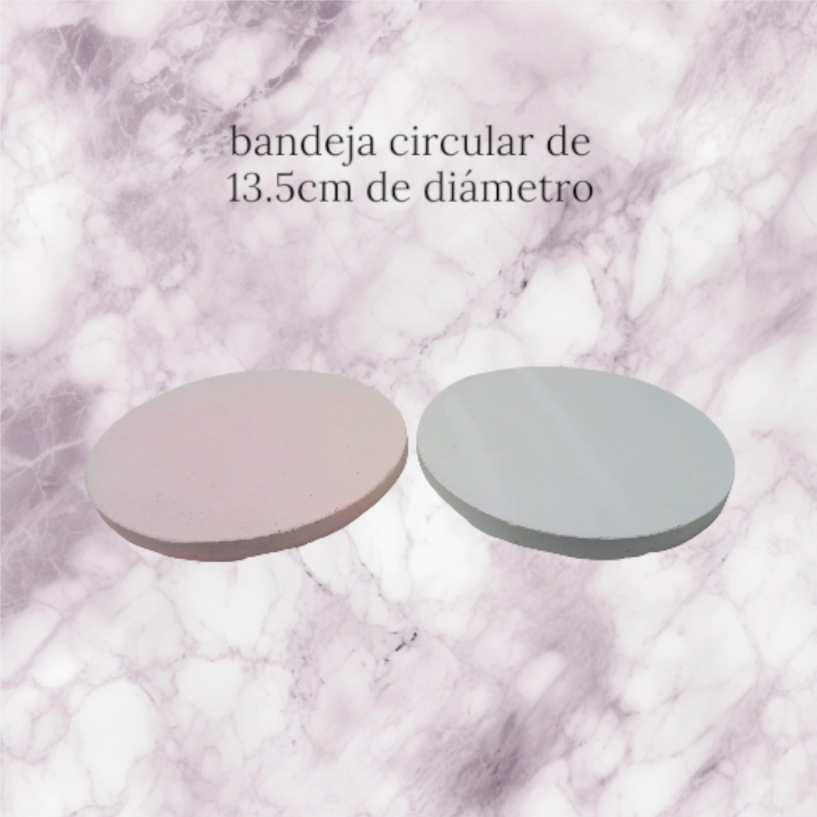 Bandeja Circular Multiuso (13.5 cm) – Elegancia y Versatilidad