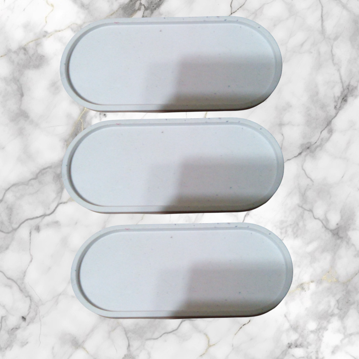Bandeja Ovalada XL – Base Decorativa Premium (22.8x10.2 cm) - Imagen 3