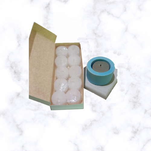 Set de Regalo - Combo N° 25: Portavela Individual & Pack de Velas de Noche - Imagen 2