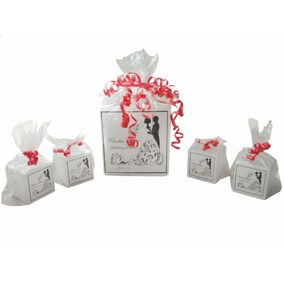 Fanales Artesanales Premium: Centro de Mesa Personalizado (14x14x14 cm)