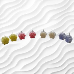 Pack x5 Velas Huella de Perro – Color y Aroma a Elección