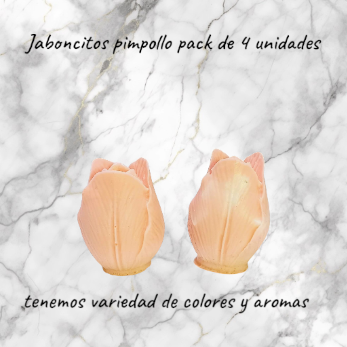Souvenirs Artesanales: Pimpollo de Tulipán bolsita de organza - Imagen 3