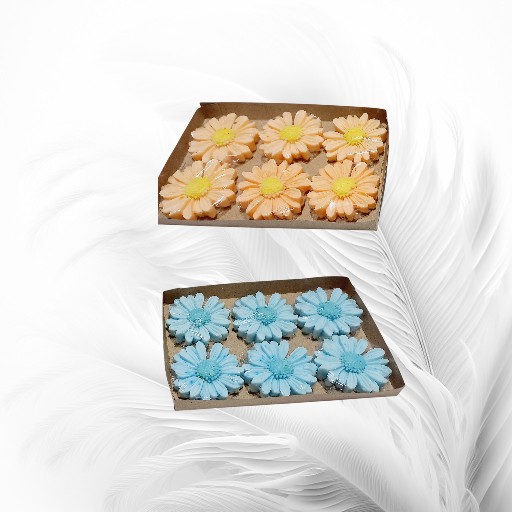 Pack de Jaboncitos "Margarita 3D" (6 unidades) – Diseño Artesanal Elegante - Imagen 4