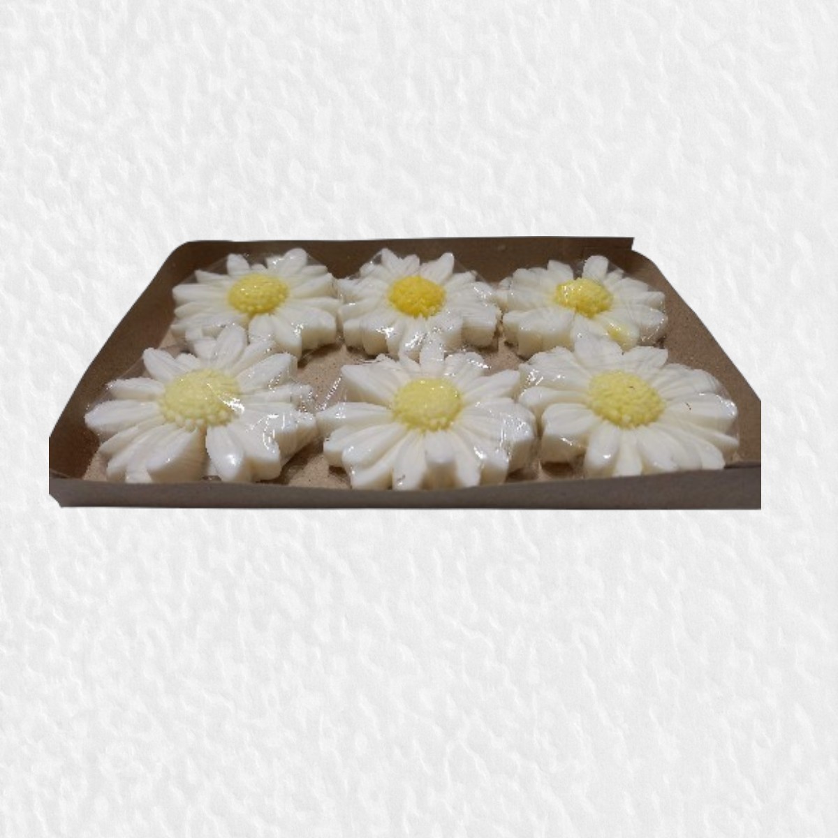 Pack de Jaboncitos "Margarita 3D" (6 unidades) – Diseño Artesanal Elegante - Imagen 5