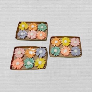 Pack de Jaboncitos "Margarita 3D" (6 unidades) – Diseño Artesanal Elegante