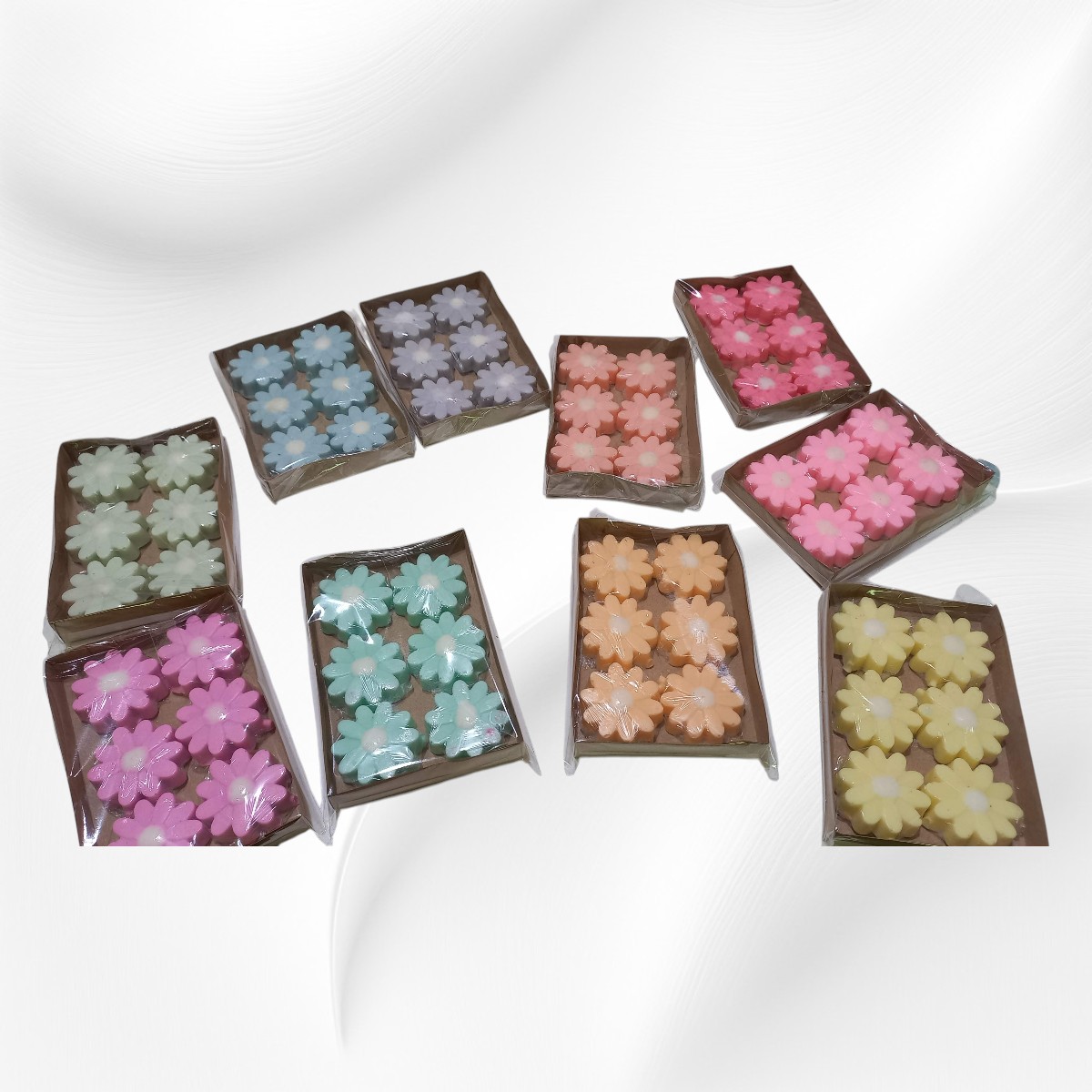 Pack de Jaboncitos "Margarita 3D" (6 unidades) – Diseño Artesanal Elegante - Imagen 8