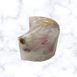 Vela Medialuna Botánica con Dos Pabilos – Brezos Aromas