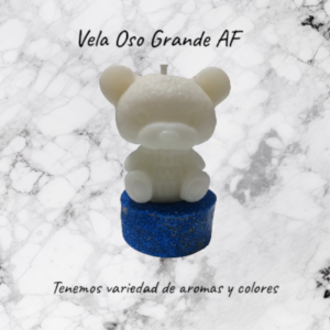 Pack x5 Velas Oso Grande 3D – Color y Aroma a Elección