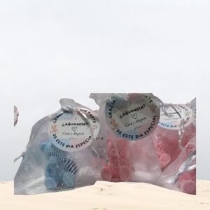 Souvenirs Artesanales: Oso Mediano en Organza