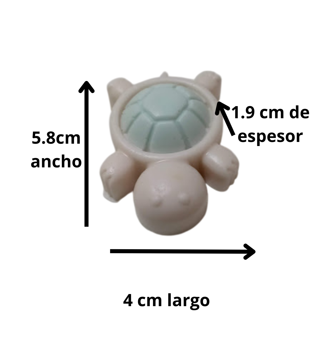 Jaboncitos Artesanales "Tortuga" (Pack de 3 unidades) – Souvenir Personalizable - Imagen 4