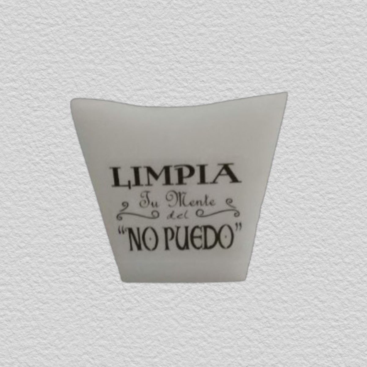 Fanal Cónico Artesanal – Diseño Elegante (12 cm superior x 8 cm base)