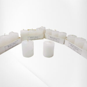 Velas Cilíndricas Artesanales (4x5 cm) –  Pack de 3 -Brezos Aromas