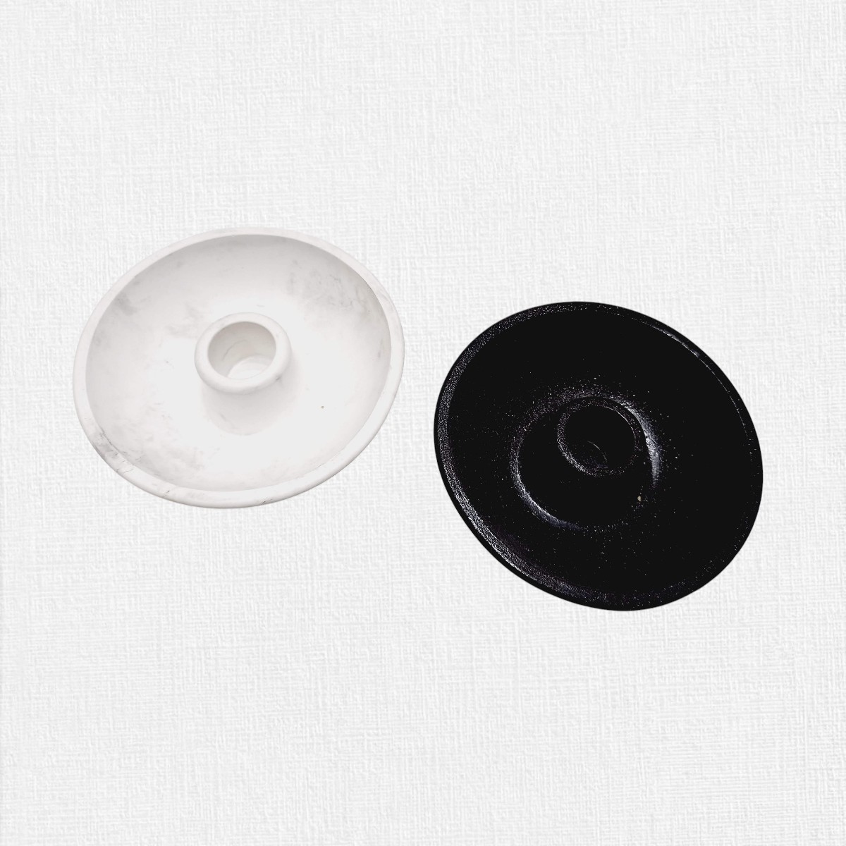 Portavelas Vintage – Elegancia Artesanal (11 cm) - Imagen 3