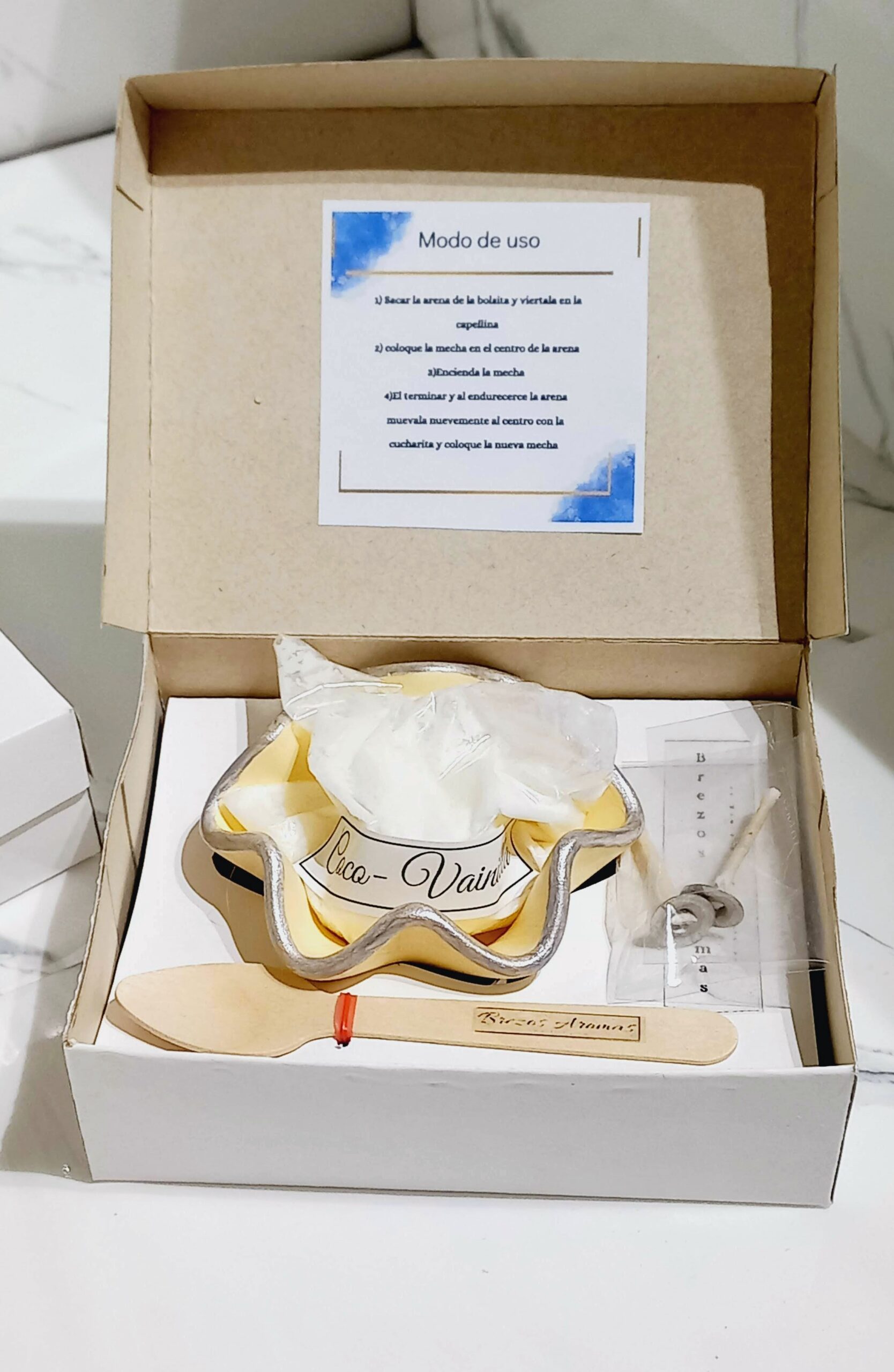 Combo N° 60 – Kit Vela de Arena en Capelina (20g) - Imagen 5