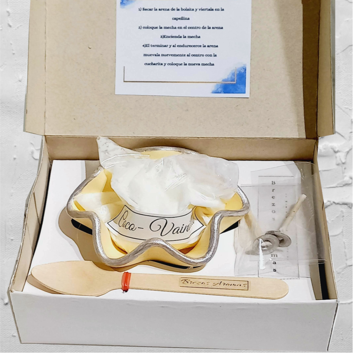 Combo N° 60 – Kit Vela de Arena en Capelina (20g) - Imagen 3